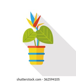 gardening plant flat icon