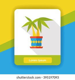 gardening plant flat icon