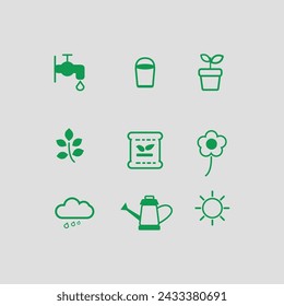 Gardening and Plant Vector Icon