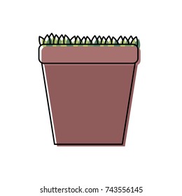 gardening pot icon