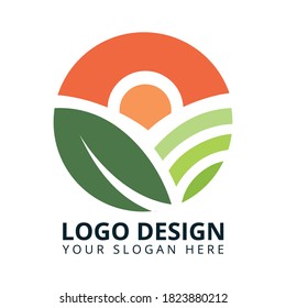Gardening Professional Logo Design Vector