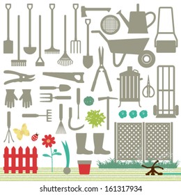 Gardening related icons 6