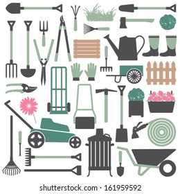 Gardening related icons 7