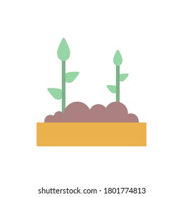 Gardening Retirement home icon. Simple color vector elements of nursing home icons for ui and ux, website or mobile application