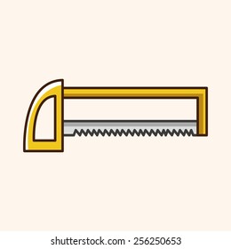 gardening saw theme elements