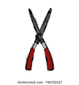 Gardening scissors tool