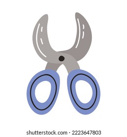 icono de la herramienta tijeras de jardinería