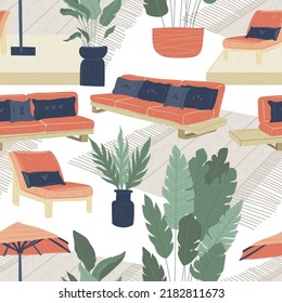 Gardening seamless pattern set. For prints, food design, health style hobby menu, label