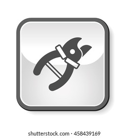 Gardening shears icon