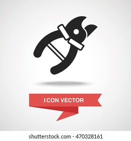 Gardening shears icon