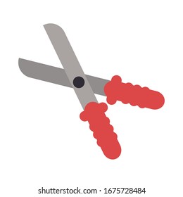 chispas de jardinería sobre el diseño de ilustraciones vectoriales de fondo blanco