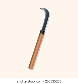 gardening shovel theme elements