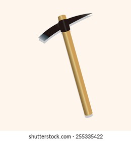 gardening shovel theme elements