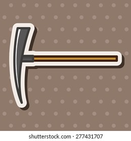 gardening shovel theme elements
