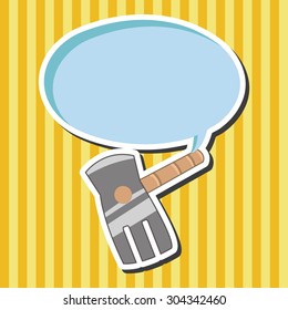 gardening shovel theme elements