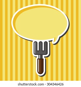 gardening shovel theme elements