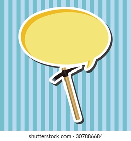 gardening shovel theme elements