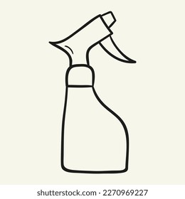 Gardening sprinkler. Hand drawn vector illustration