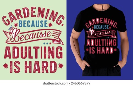 gardening t shirt design most popular