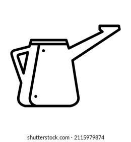 vectores de línea de tema de jardinería