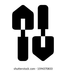 gardening tool icon isolated sign symbol vector illustration - high quality black style vector icons
