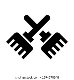 gardening tool icon isolated sign symbol vector illustration - high quality black style vector icons
