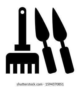 gardening tool icon isolated sign symbol vector illustration - high quality black style vector icons
