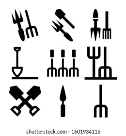 gardening tool icon isolated sign symbol vector illustration - Collection of high quality black style vector icons
