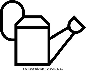gardening tool icon. Thin linear style design isolated on white background