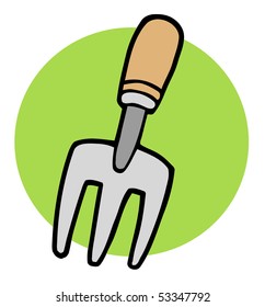 Gardening Tool--Gardeners Hand Fork