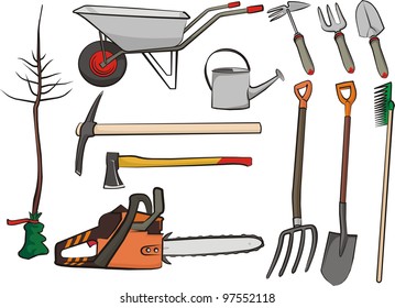 gardening tools