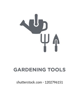 Gardening tools icon. Gardening tools design concept from Agriculture, Farming and Gardening collection. Simple element vector illustration on white background.