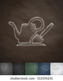 gardening Tools icon. Hand drawn vector illustration