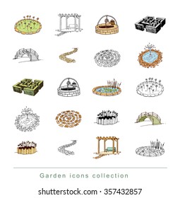 Gardening Tools, illustration vector.