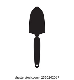 Gardening Trowel Silhouette Vector Illustration