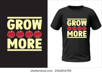 Gardening t-shirt design and vector file