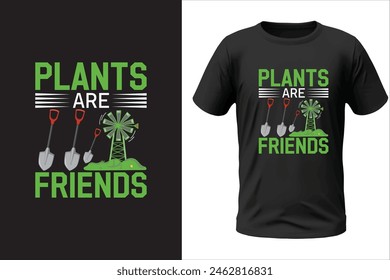 Gardening t-shirt design and vector file