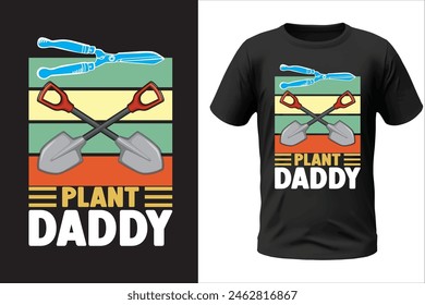 Gardening t-shirt design and vector file