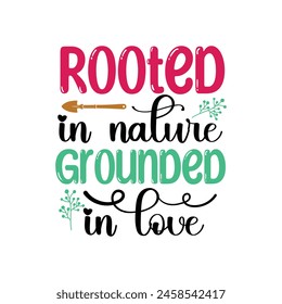gardening typography t shirt design, gardening vector t shirt art 