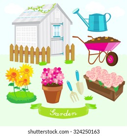 Gardening Vector Design Illustration