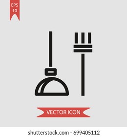 Gardening vector icon illustration symbol