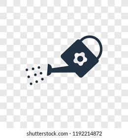Gardening vector icon isolated on transparent background, Gardening transparency logo concept