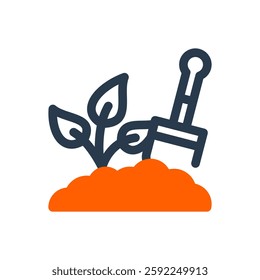 Gardening Vector Icon for Springtime
