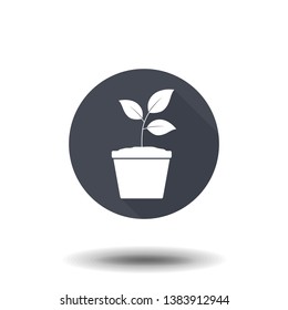 gardening vector icon in trendy flat style, symbol for your web site design, logo, app, UI. Vector illustration, EPS10.
