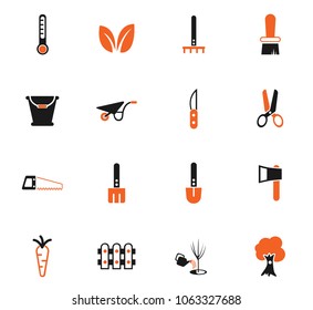 gardening vector icons for web and user interface design