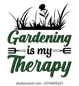 Gardening vector illustration collections for t-shirts, coffee mugs, posters, cards, pillow covers, sticker, and vector designs.