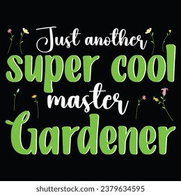 Gardening vector illustration collections for t-shirts, coffee mugs, posters, cards, pillow covers, sticker, and vector designs.