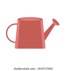 el riego de jardinería puede servir de icono de ilustración vectorial en fondo blanco
