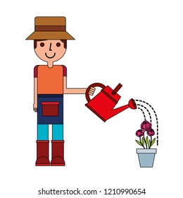 gardening work concept