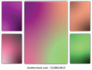 The gardient abstract is a popular color combination. Suitable for background, wallpaper, cards and banners.